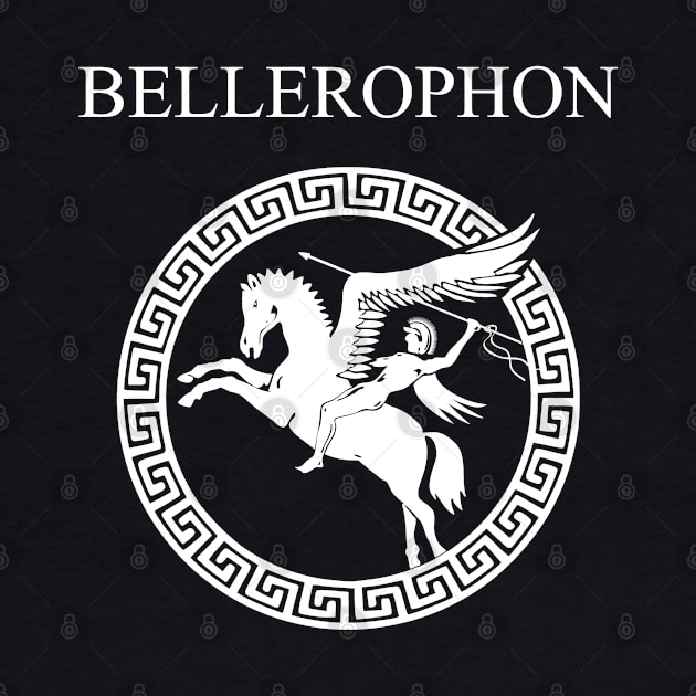 Bellerophon Ancient Greek Hero by AgemaApparel